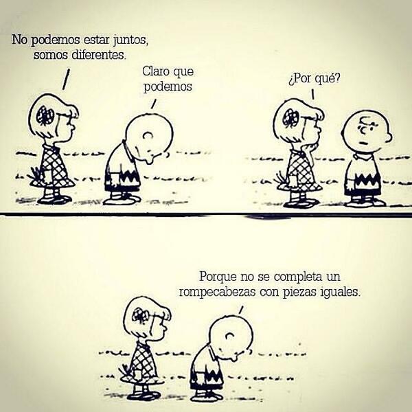 AIFrontliner's tweet photo. No se completa un rompecabezas con piezas iguales... http://t.co/371YDziCkX