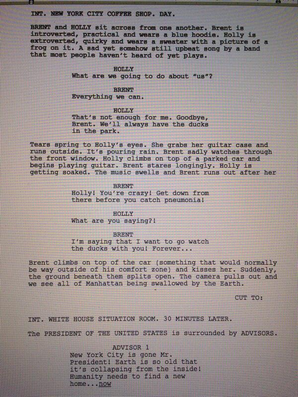 A young couple in a coffee shop...