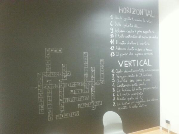 Italiacamp's tweet photo. Scrivere parole, unire significati #ConnectSpace http://t.co/kFARXZVY65