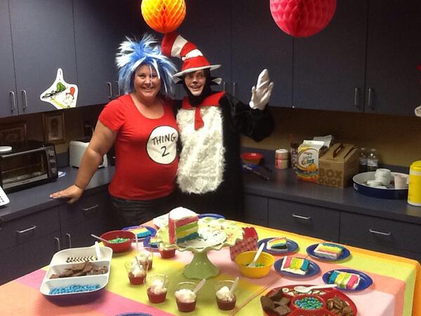 Lansdowne's PTO providing the staff with lunch in honor of #TeacherAppreciationWeek