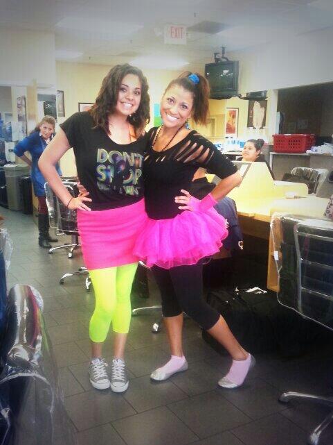 YessySmiles's tweet image. 80's day at school! #webright #TGIF