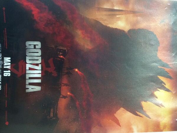 tom_k91's tweet photo. #myposter #Godzilla http://t.co/aoq6XgEnt7