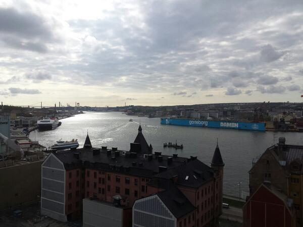 Great day talking #democracy and #leadership with the City of Gothenburg and the sun's shining too <a href="/wedemocratise/">Democrati.se</a>