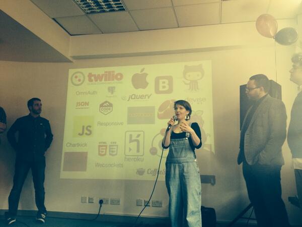 makersacademy's tweet image. Lots of tech used for final projects: #TDD @heroku @twilio #omniauth #json #websockets #coffeescript @Raspberry_Pi