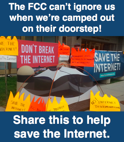 OccupyWallStNYC's tweet photo. Don't allow @FCC to break the web on behalf of monopolists! Join @fightfortheftr & #OccupyFCC: http://t.co/a8a9ZUYzMo http://t.co/wDUhePgc2e