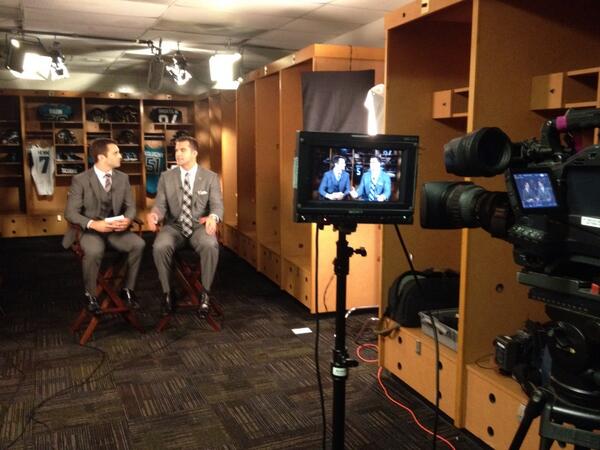 Day 5 with NFL Network and just interviewed Blake Bortles. As a UCF grad, I'm super excited for the Jags.