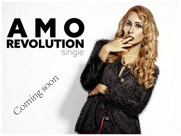 onlineAMO's tweet photo. My official single 'Revolution' will be out next week! .. http://t.co/ybCYJ6l2V4