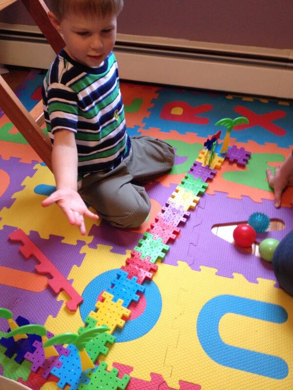 AmericanGeekMom's tweet image. Logan made his own game during Quiet Time today. #FutureGameDesigner @TabletopToddler