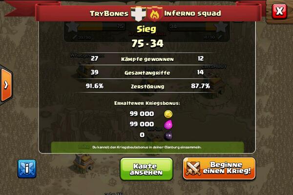 AnZocker's tweet image. Haushoch gewonnen#clashofclans