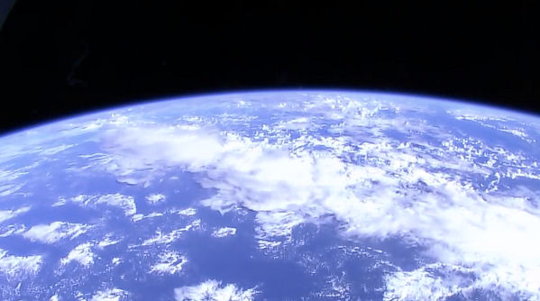 mashable's tweet image. *waves* RT @AmandaWills: Current view from the space station