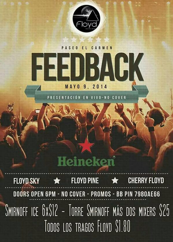 FLOYDbargrill's tweet photo. Esta noche en Floyd: http://t.co/CMMOieGJLK