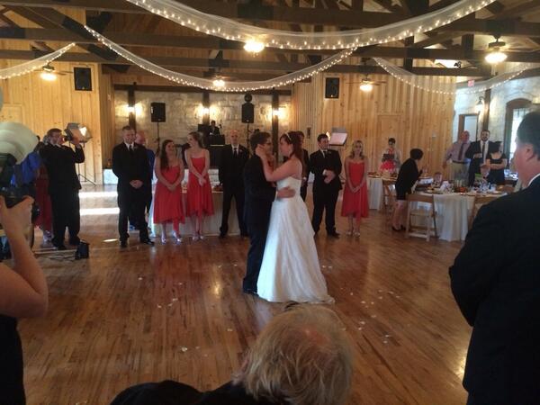 Congratulations to the newlyweds, Mr. and Mrs. Jones! We love you!