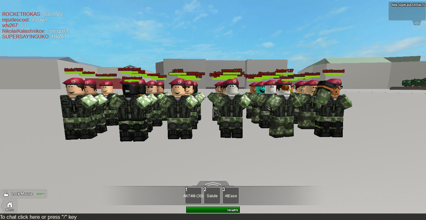 Russian Army Roblox On Twitter Http T Co Wlmazdwk1d - salute roblox