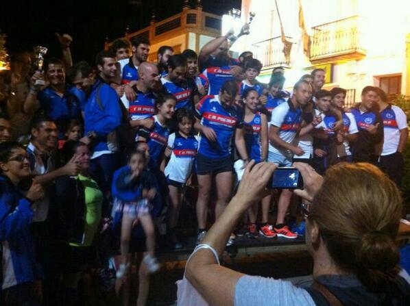 LaPueblaDelRio's tweet photo. "@ca_puebla: Ilusionados de saber que no cabiamos en el escenario...#Carrión  #SeguimosCreciendo http://t.co/hsva5lC3qD"