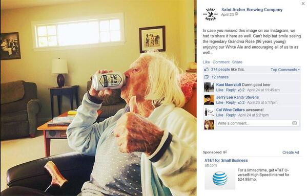 One of my favorite craft beer social media posts of the week. See the rest here bit.ly/1uJUEZ4 #beermarketing