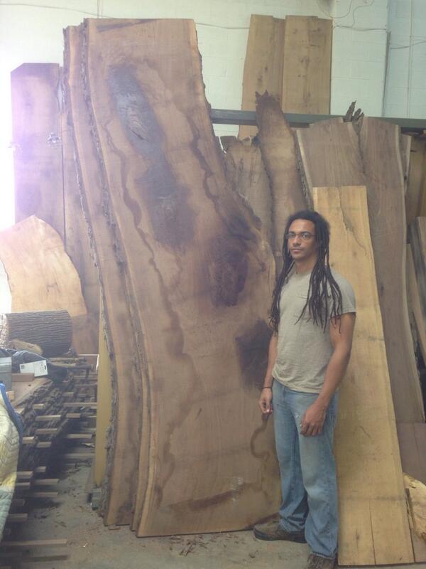 OECustom1's tweet photo. Got some new #blackwalnut #slabwood at the shop today! #growninmaryland #madeinmaryland #madeinUSA http://t.co/Yi6bOiJ4UI