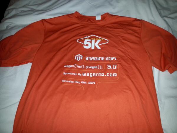 brentwpeterson: Getting #MagentoImagine started with the third annual #magerun I have the T-shirts in Hand. http://t.co/5L8lp9PWmd