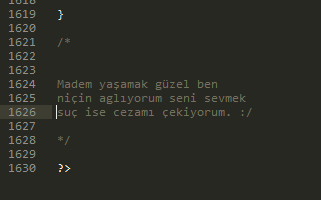 BijiMezraBotan's tweet image. 1623. Satıra Kadar Gelip Kendini Tutamayan #Duygusal Kod yazan yazılımcı . 
 
#FckSystem