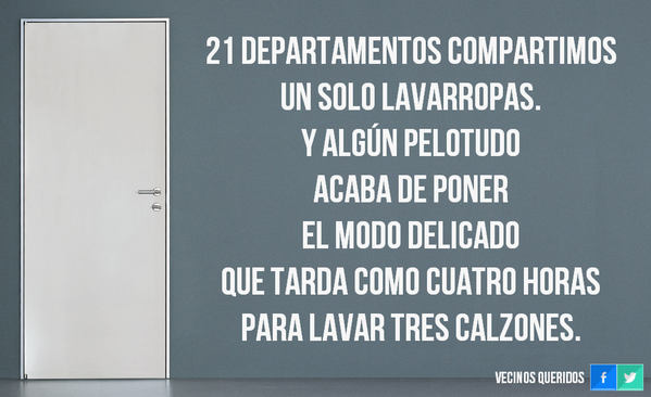 vecinosqueridos's tweet photo. 21 departamentos y 1 lavarropas.
xGonzalo http://t.co/KaRgtJ4nTB