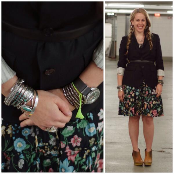 FiveDFiveW's tweet photo. Day 5. #basicbetches week. Item: @jcrew black blazer. Five Days. Five Ways. #fashion #Style #fivedaysfiveways http://t.co/WigillBSWc