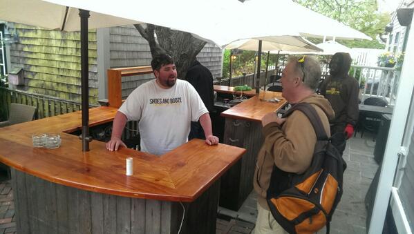 TownACK's tweet image. Opening pretty soon,if weather permits!
Stay tuned#treebar#downtown Nantucket