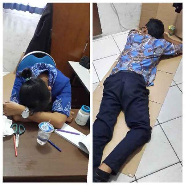 Kene gen gae pegawene.. Haha, no resep but can sleep well !