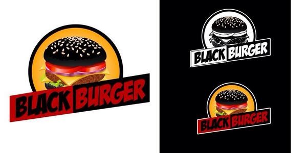 digiprocreative's tweet photo. Desain logo @blackburgerrr  silahkan di sikattt burgernya, ke markasnya gan... http://t.co/jpxPQ2jmxU