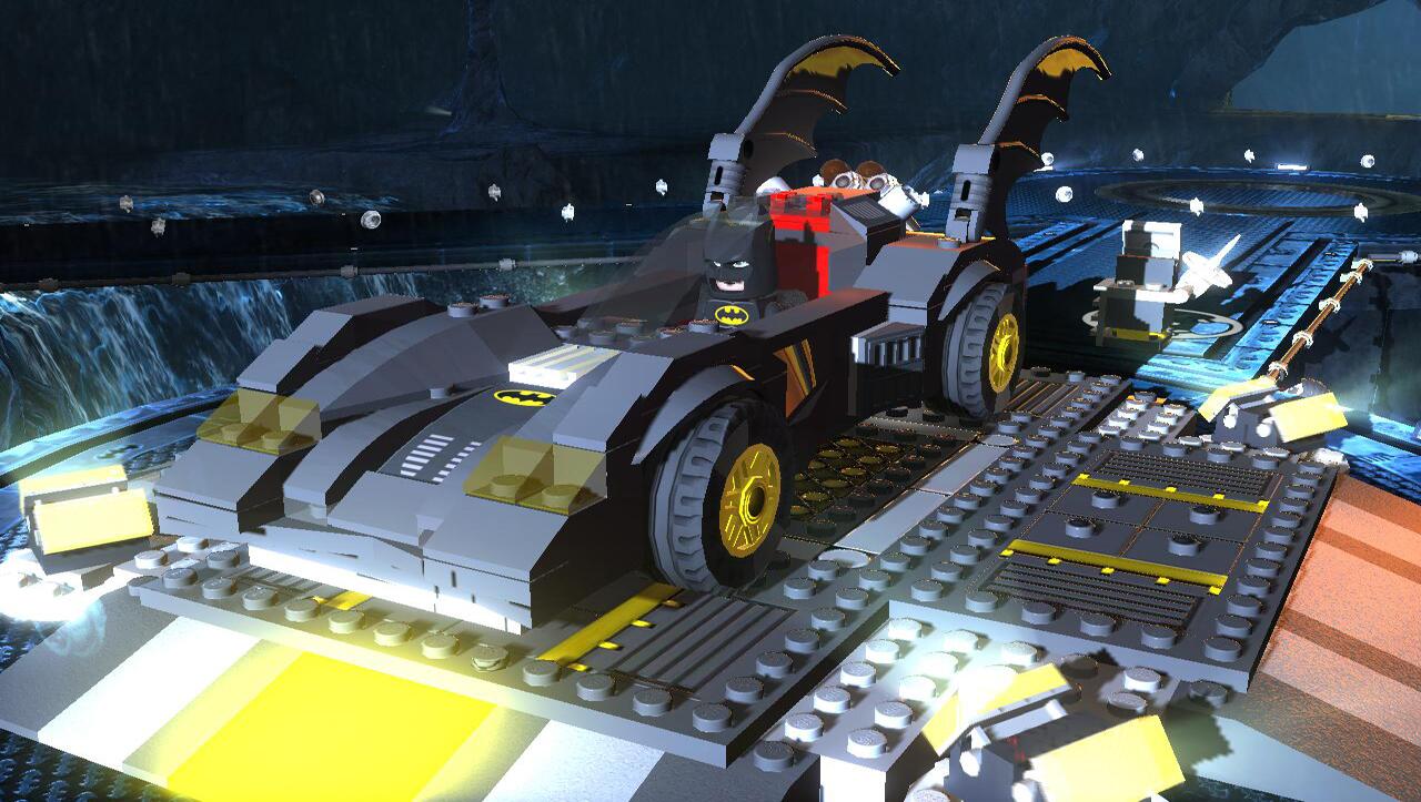 Lego dc cheap super villains batmobile