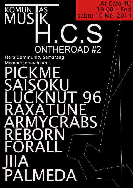 Tonight with <a href="/SaisokuOfficial/">SAISOKU</a> <a href="/Forallofficial/">FOR ALL</a> <a href="/raxaofficial/">Raxatune</a> <a href="/pygmeofficial/">PYGME</a> <a href="/armycrabs/">crabs_army</a> @andi_lucknut  Merapat gan !