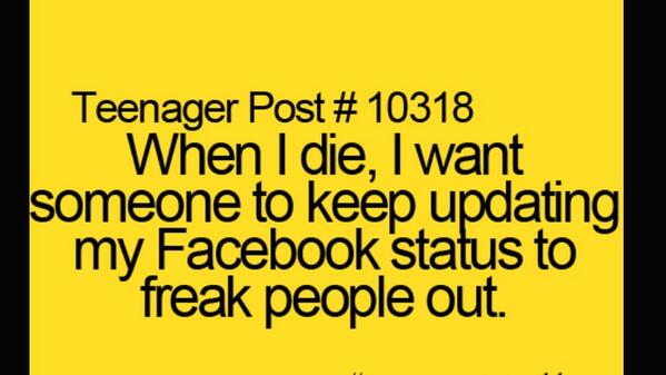 Teenagedstuff tweet picture