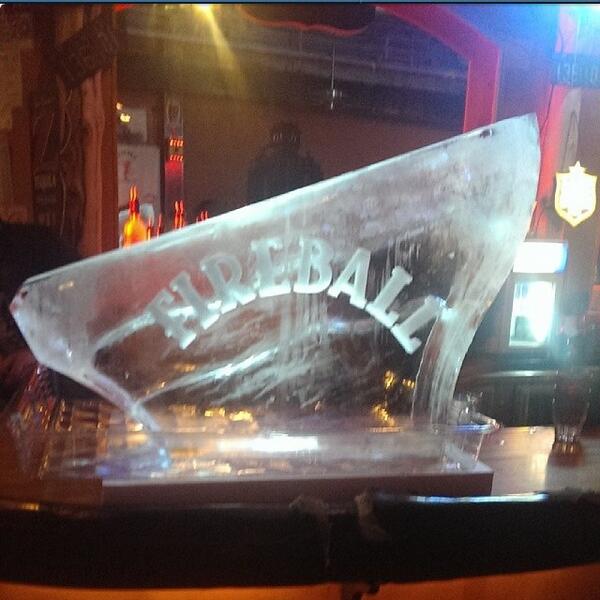 512onSixth's tweet photo. There's a fireball ice block tonight that you won't want to miss out on! http://t.co/q60J0ee6KC