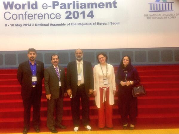 abidifactor's tweet image. #wepc2014 Delegation from Pakistan #MQM, #PPP, PMLN.