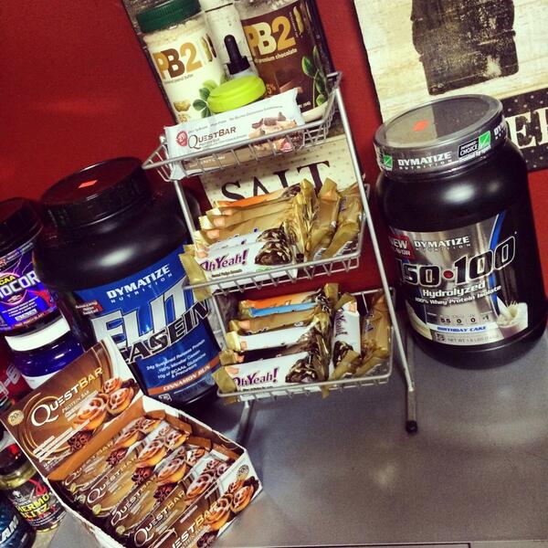 SaltyShaw's tweet image. Protein Game Level One Hunnid! 
#ILikeThisStuff #ItTastesFun
#IronYourShirt