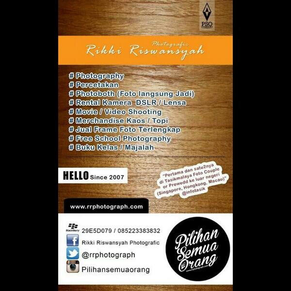 RRPhotograph's tweet photo. @ciamis_manis bisa cek poster kami., http://t.co/5JD9SDb57W