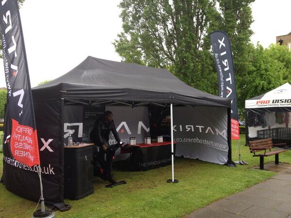 JHTUK's tweet photo. We are all set up #welwyngardencity for stage 4 of #wt2014 supporting @onthedrops http://t.co/vaGiZYSo0o