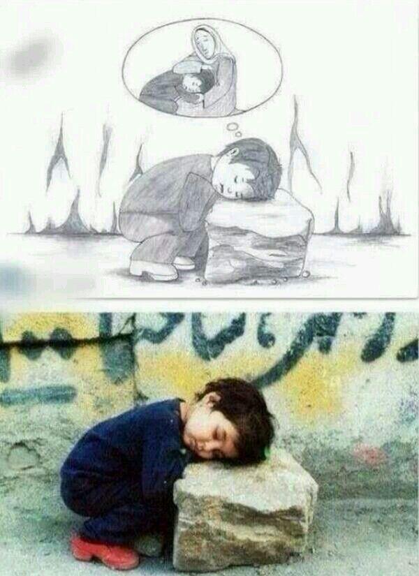 أمي ياثوب الصباح، ياترانيم المساء يانشيدي، يالحوني كل حين.

#فأما_اليتيم_فلا_تقهر