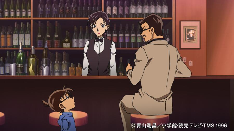 江戸川コナン Tvアニメ 名探偵コナン 第738話 小五郎はｂａｒにいる 前編 は 本日18 00から読売テレビ 日本テレビ系で放送 小五郎がプールバーに通うお目当ての美人バーテンダー 福井柚嬉役は 篠原恵美さん Http T Co Llvmwqcoo7 Twitter