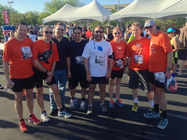 benmarks: #MageRun is on at the #LasVegas5k #MagentoImagine http://t.co/CcEwCPmzCR