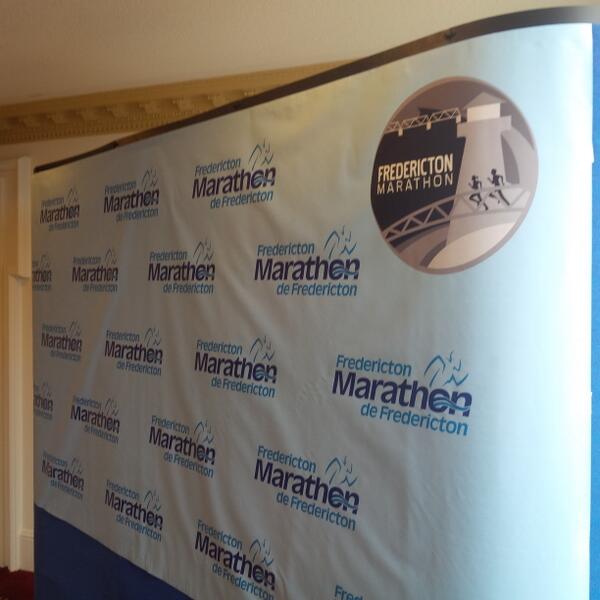 FtonMarathon's tweet image. SELFIE STATION is in place at @CrownePlazaFTON for today's bib shots #FrederictonMarathon2014 #runnb #Fredericton
