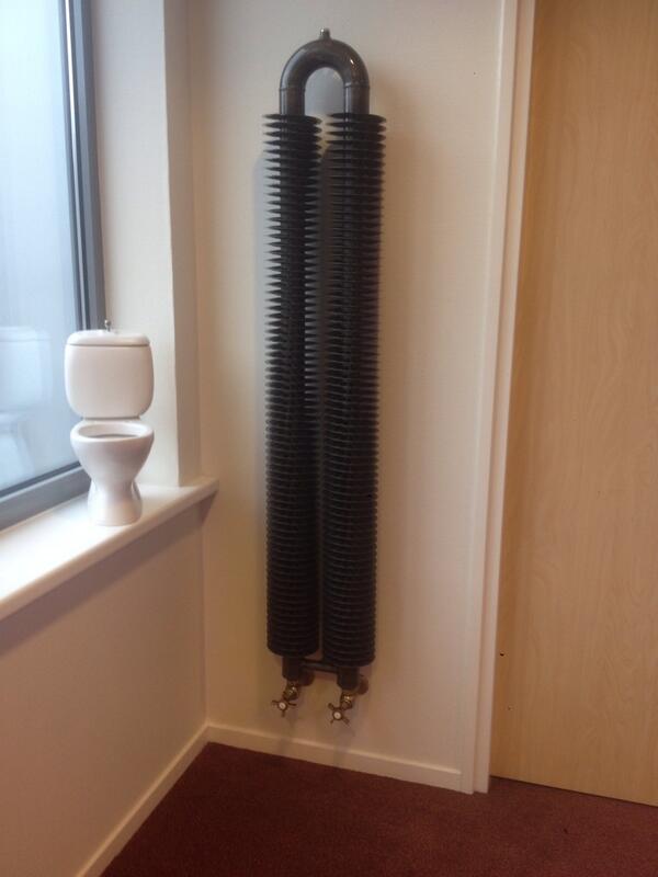 siebertinstall's tweet image. En een retro stoom radiator