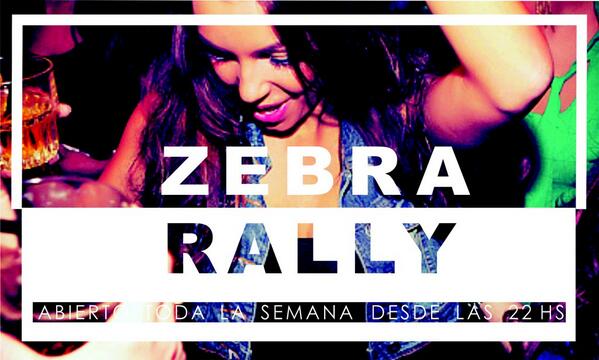 ZebraMeGusta's tweet photo. ♔ ZEBRA CLUB PRESENTA ♔ HOY SÁBADO DESDE LAS 22 hs ♔  NOCHE EXPLOSIVA DE RALLY !!! VENI NO TE LO PODES PERDER !!!! http://t.co/4TqrNc3AzM
