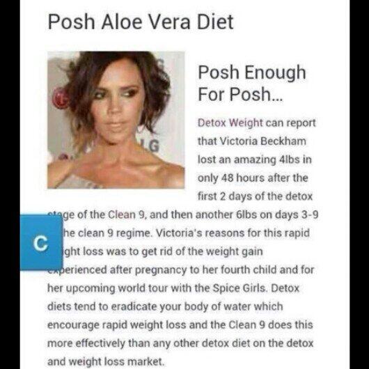 clear9detox's tweet photo. Even posh is getting on it!! http://t.co/JJIZU7Sfpd