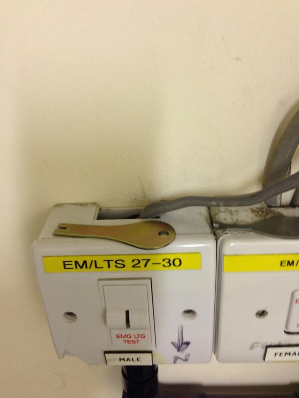 Dimewest's tweet image. Found this on a recent fault finding mission . Not good. Anyone @NorthEastHour spot the faults #electricalfaults