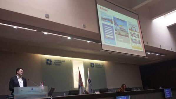 #eTurizam Igor Grmuša <a href="/AalnFord/">Igor Grmusa</a> cc @degregorian prikazuje primer dizajnirane aplikacije u turizmu :)