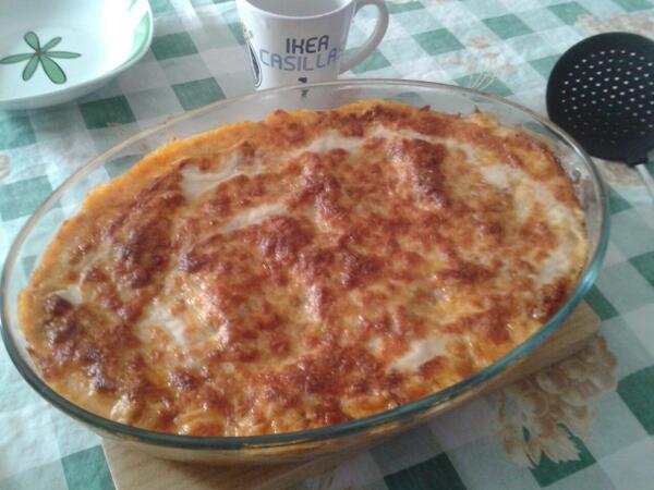 ROCIOSANTOSRIOS's tweet photo. @ammr92 @salvibg @rubiocoin @angica10 @Cristicnr @franveraguerra hoy almorzamos lasaña. ..kien se apuntaaa???  Jijiji http://t.co/Z3GFQsrWfC
