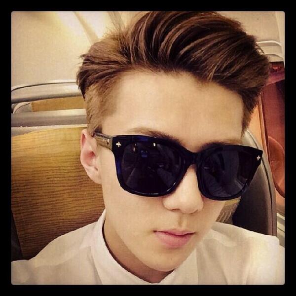 SMent_EXO's tweet photo. 140510 Sehun Instagram update http://t.co/52KxdyGANK