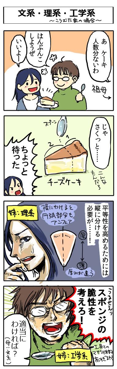 こーむだ 文系理系体育会系があるなら こういうネタがあってもいいと思うの 文系理系工学系 Http T Co Mqv313dxxk