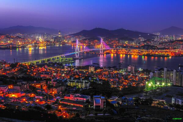 caasar's tweet image. 부산항대교...blog.daum.net/daewg/7334167