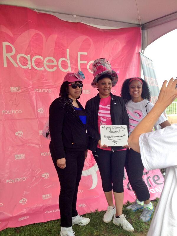 KatiSheri's tweet photo. At the Race For The Cure? Stop by the ABC7 tent to get your picture &amp; tell us who you raced for! http://t.co/wDH9JVvbQy