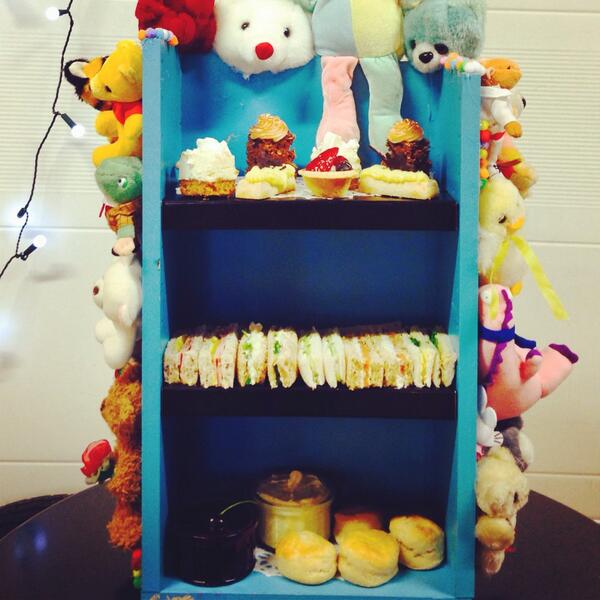 The cutest afternoon tea you will ever find from Sherri Lee, CAKED at Future Factory today ❤️ #futurefactory